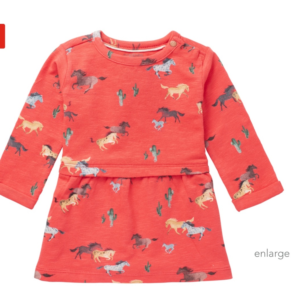 NOPPIES baby Mudau dress (NWT) 2-4 mos, organic